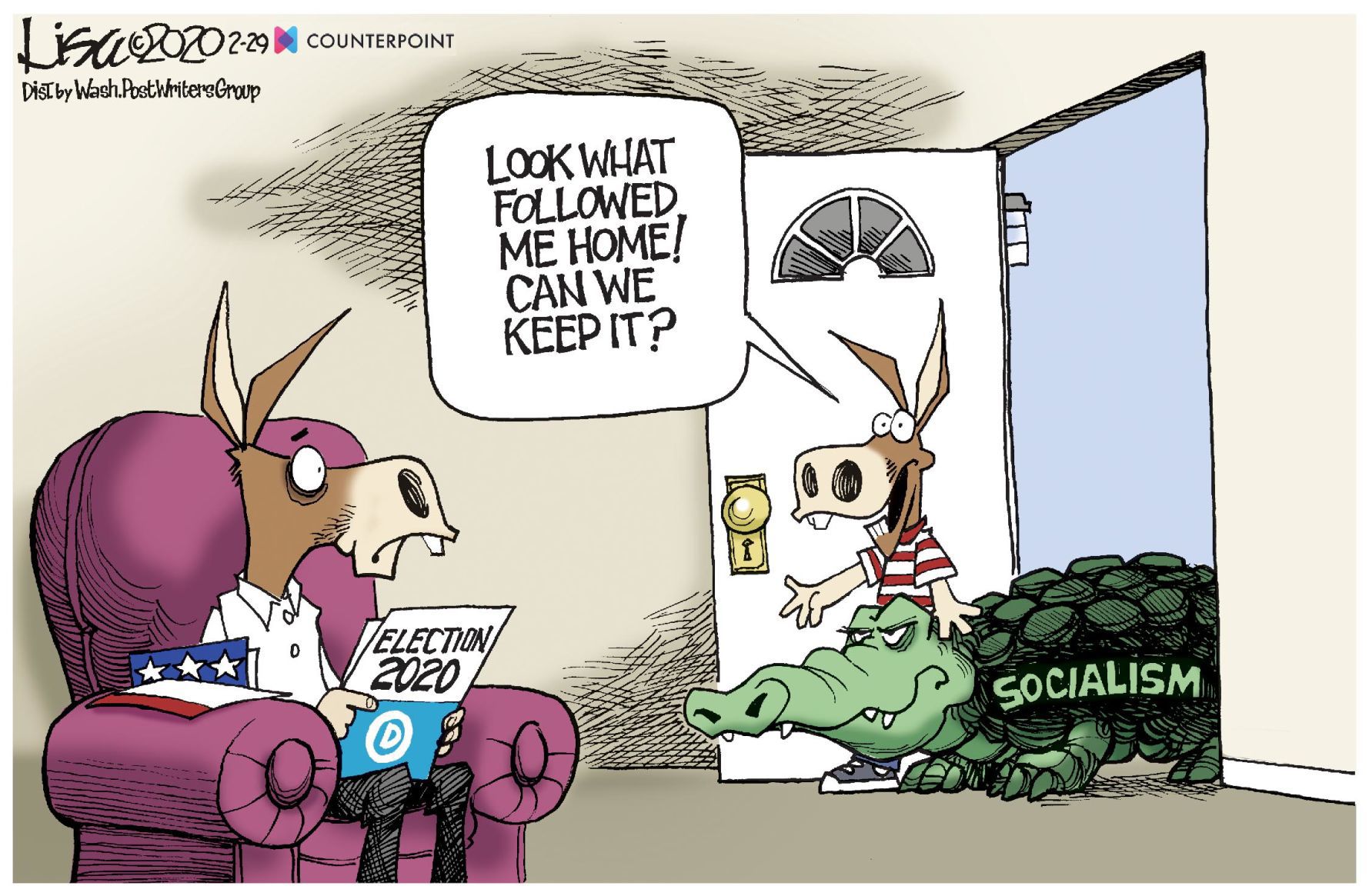 Lisa Benson cartoon